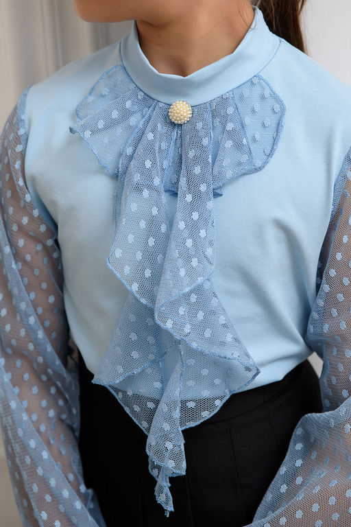 Блузка Олимпия длинный рукав