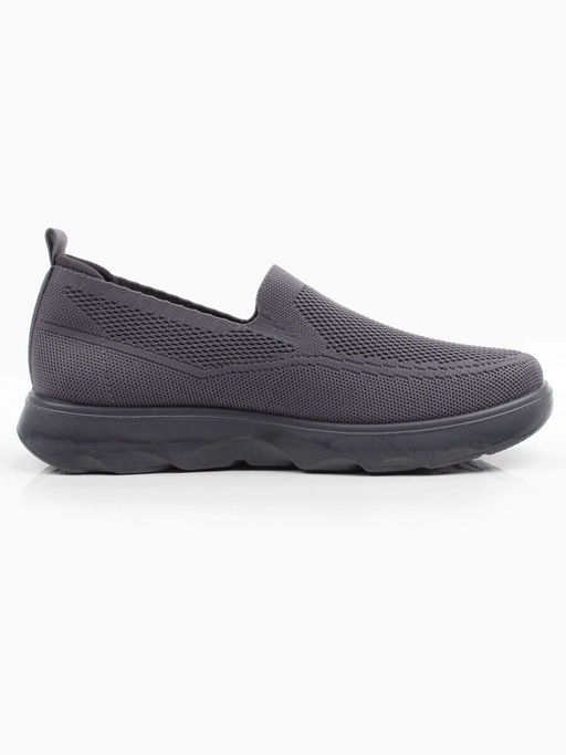 05-TEX-D03-08 GREY Полуботинки спортивные летние мужские (текстиль)