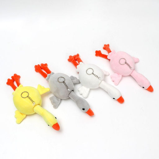 Мягкая игрушка Гусь, на брелоке, 20 см, цвета МИКС - Simaland фото 3