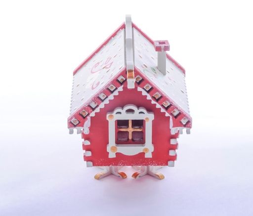 Елочные игрушки: Избушка на курьих ножках 3020 - Idh фото 3