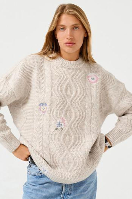 Джемпер 2918 анютины глазки