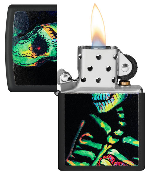 Зажигалка ZIPPO Скелет | Skeleton Design 48761