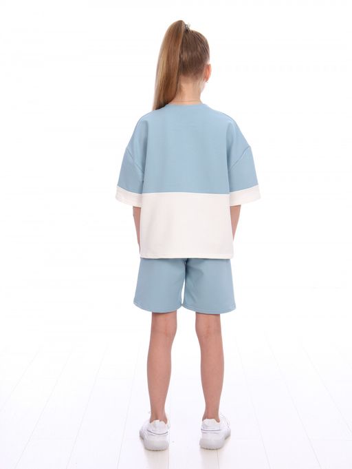 КМ-1001 Костюм Buono 2 (голубой) - Милаша фото 3