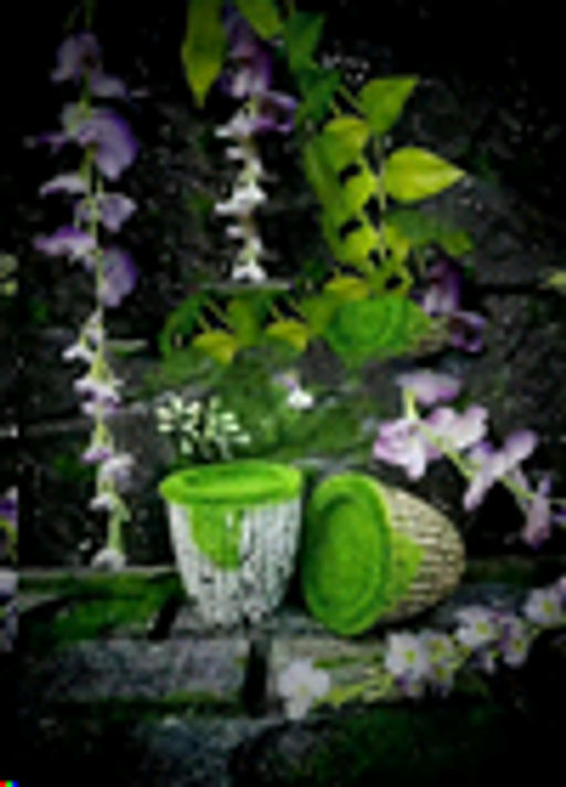 Кашпо со мхом декоративное 8,5х7,5 см / 16025 /уп 240/ - Галеонтрейд фото 4