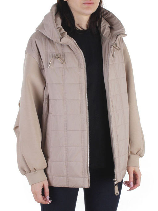 18509 BEIGE Куртка демисезонная женская