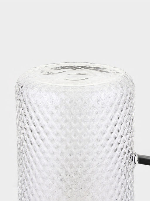 Кувшин "Богема.Соты", черная ручка/крышка-сито, 16х11х23 см