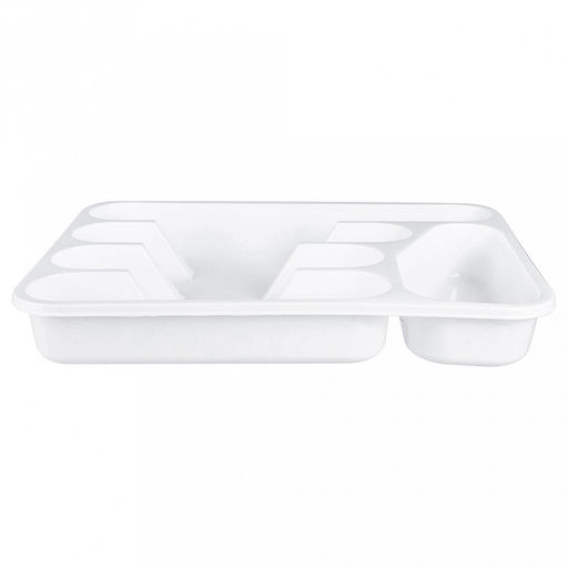 Лоток для столовых приборов пластмассовый 37х30х6,5см (Россия) - Домашняя мода фото 5