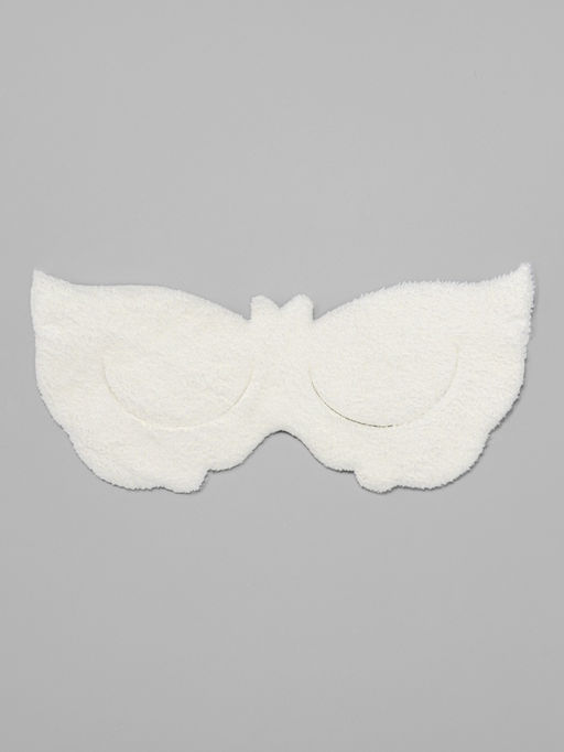 Цена за 3 шт. Маска для области вокруг глаз, с резинкой, 19.5?9.5 см, белая