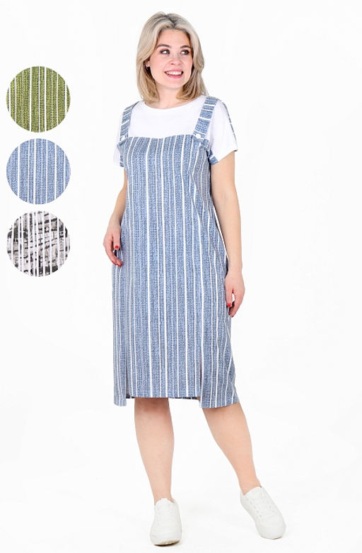 Платье Долли Х-479 (46-62) кулирка. Цвет в ассортименте