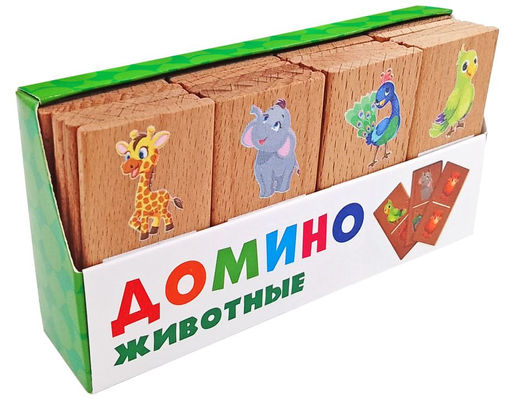Нескучные игры Домино "Животные" арт.8653 (Бук) /22