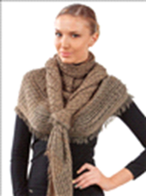 Conso/TIAT170 - бежевый Палантин женский  фото 2