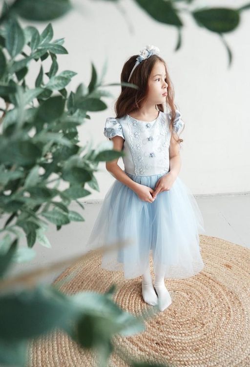 А22-3 Платье для девочки Эльза - Etoelf фото 5