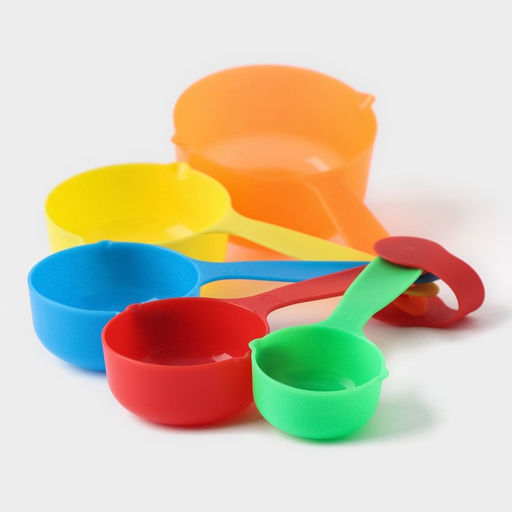 Набор мерных ёмкостей Доляна Блеск, 5 шт: 30 мл, 60 мл, 80 мл, 125 мл, 250 мл фото 7