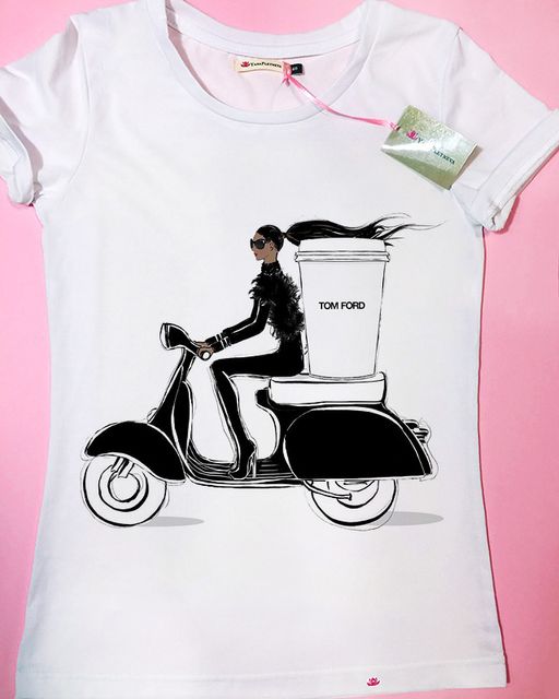 Эксклюзивная футболка Yana Pletneva упаковка плотный Zip пакет!