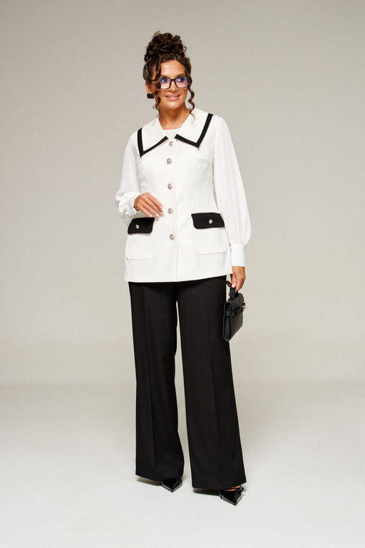 Костюм Beautiful Free 6380 молочно-черный