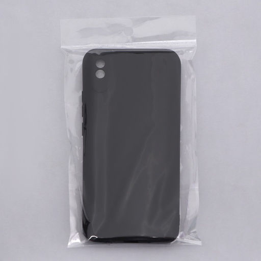 Чехол Innovation, для Xiaomi Redmi 9A, силиконовый, матовый, черный