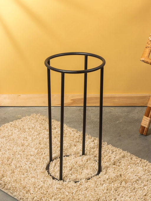 Кашпо на подставке «Золото Скифов», 30.5×30.5×73.5 см, железо