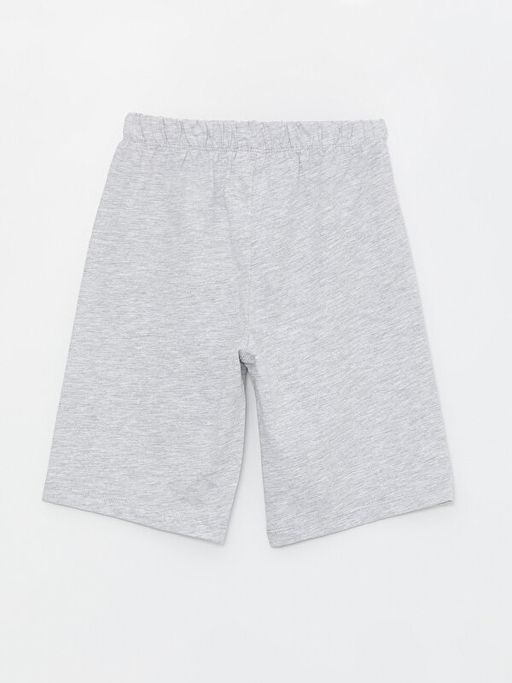 Beli Lastikli Bask?l? Erkek ?ocuk Pijama ?ort 2li - Waikiki фото 3
