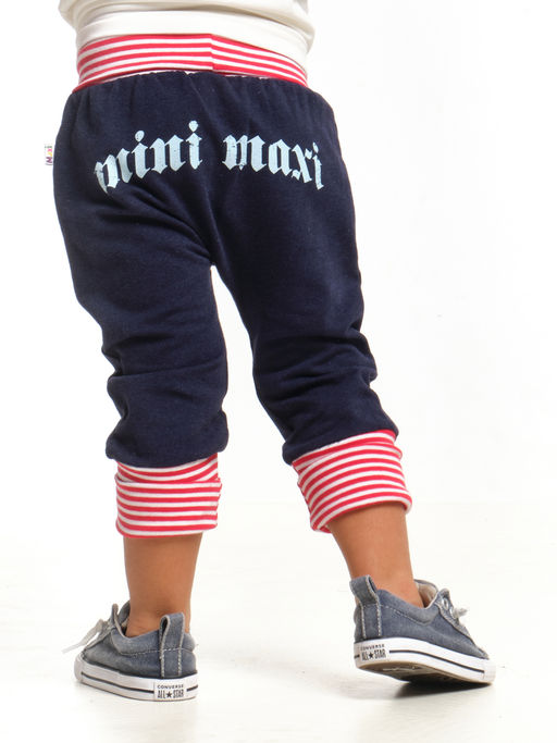 Бриджи на резинке для малышей UD 0983 синий - Mini maxi фото 3