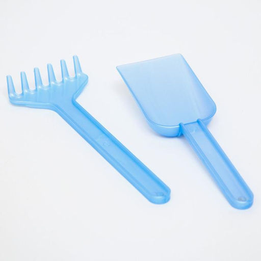 Песочный набор «Крош», Смешарики, ведёрко-лейка 350 мл, грабли, совок, 4 формочки, в сетке