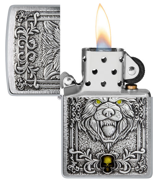 Зажигалка ZIPPO Эмблема | Wolf Emblem 48690  фото 3