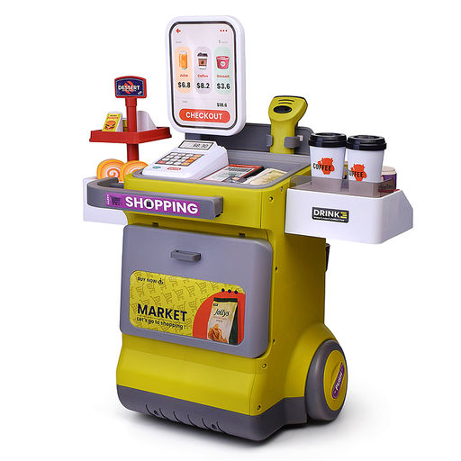 Игровой набор супермаркет "Добро пожаловать!" (48 предметов) в коробке
