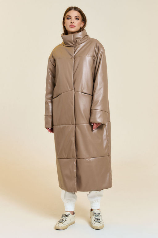 Пальто DILIA 637-1 бежевый