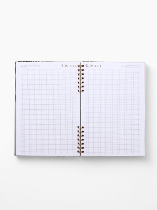 Блокнот в твердой обложке А5, 60 л на гребне «Важен каждый миг»