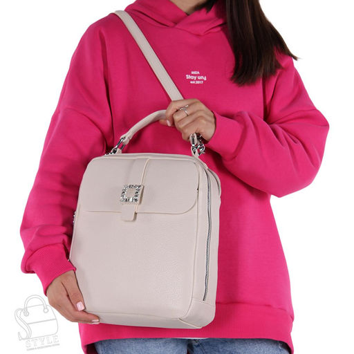 Рюкзак женский 69147 beige Velina Fabbiano-Safenta/30  фото 2