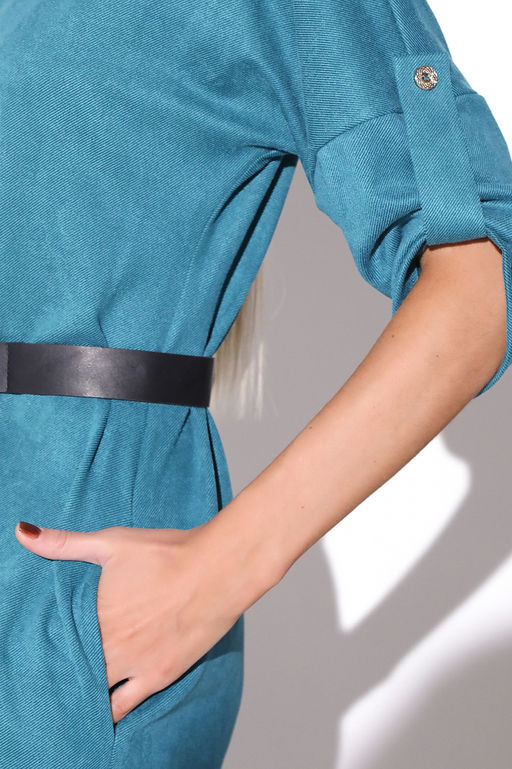 Платье Беатрис (бирюза) - Эльза фото 8