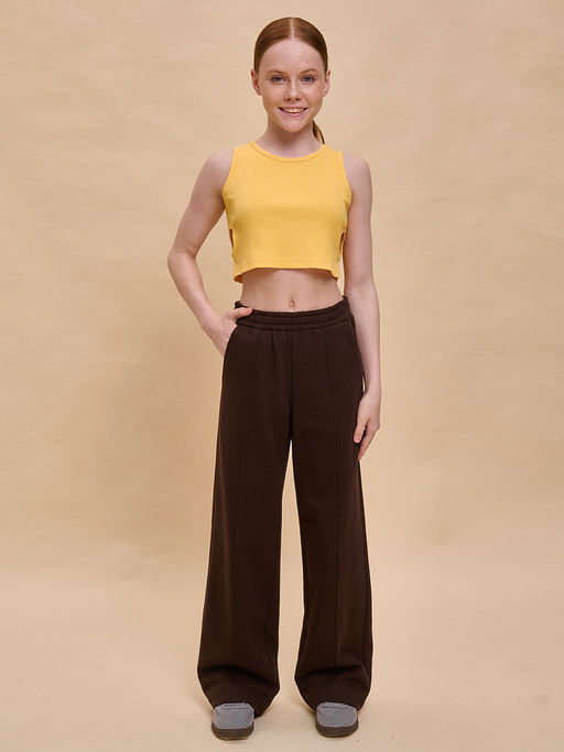 PELICAN, брюки для девочек, Шоколадный