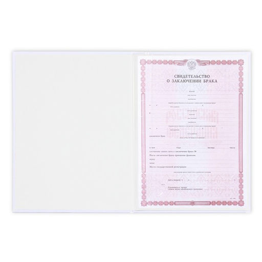Папка для свидетельства о заключении брака Самый важный день, коллаж, А4 - Долго и счастливо фото 6
