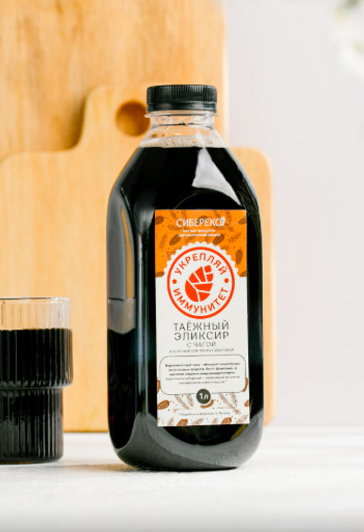 Таёжный эликсир с чагой 1 л