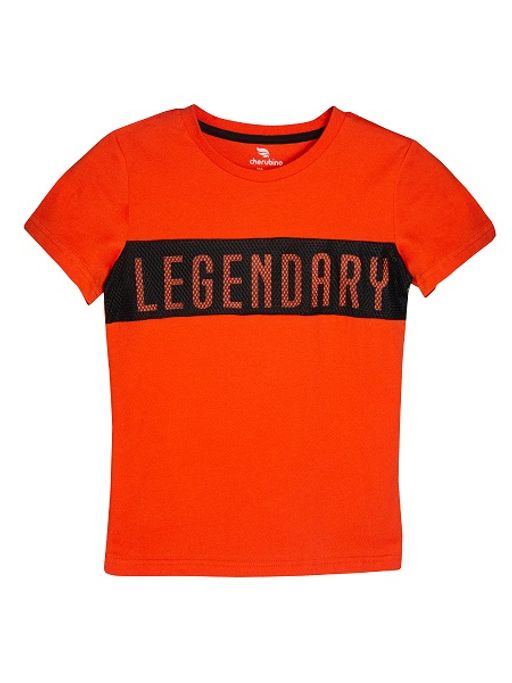 CRB wear/CSJB 63127-26-321 Футболка для мальчика,красный/Ex.Cherubino