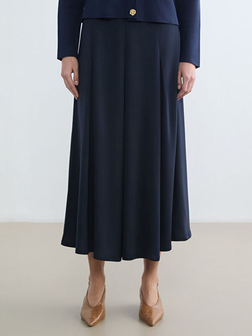 Beli Fermuarl? Pileli Etek