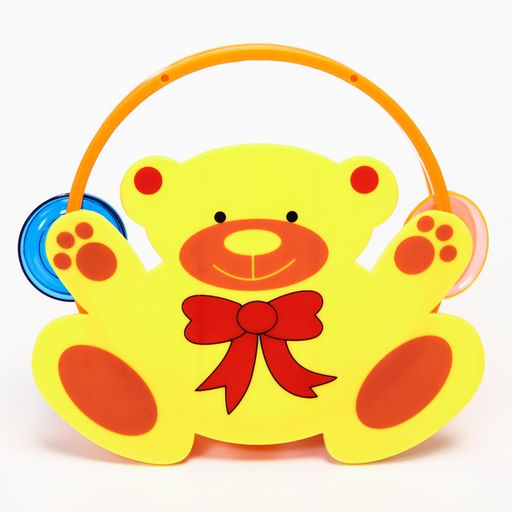 Погремушка - бубен Зверушки, виды МИКС, Крошка Я