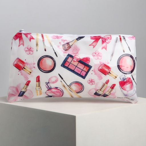 Цена за 2 шт. Косметичка-пенал PVC на молнии Макияж - Nazamok фото 2