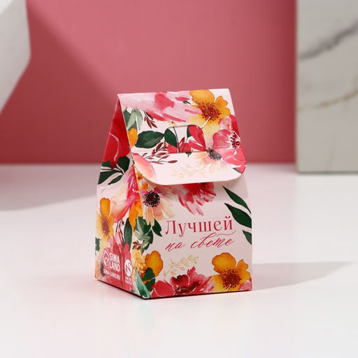 Цена за 2 шт. Бомбочка для ванны 8 Марта, 40 г, аромат весеннего букета, Чистое счастье фото 5