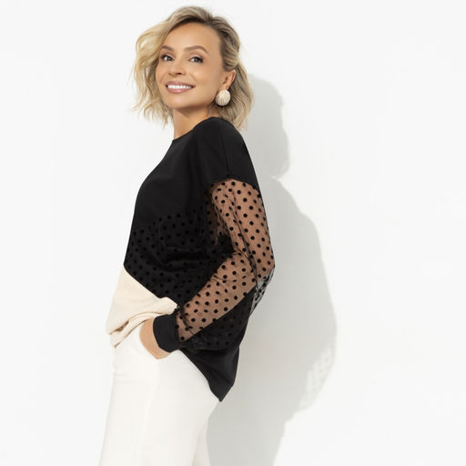 Свитшот дизайнерский Любимый образ (черная) - Charutti фото 12