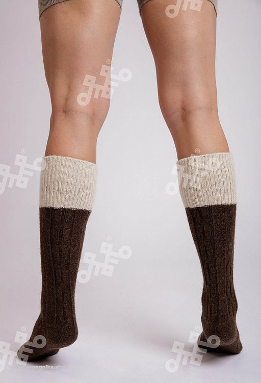 из 100% монгольской шерсти Гольфы - Монголка фото 2