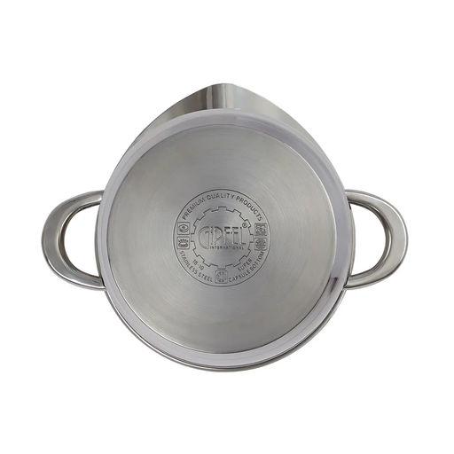 1248 GIPFEL Кастрюля COCKTAIL 20x9,5см/2,7л со стеклянной крышкой, с индукционным капсульным дном. Материал: нерж. сталь 18/10. Толщина: 0,6мм / 2,5мм фото 8