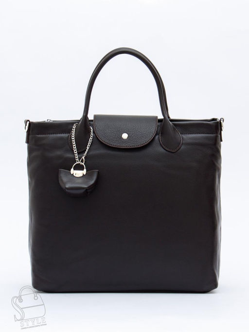 Сумка женская кожаная 1006LP d.coffee Polina&Eiterou  в Новосибирске