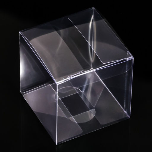 Цена за 5 шт. Складная прозрачная коробка из PVC, для упаковки подарков, 8?8?8 см - UPAK LAND фото 2