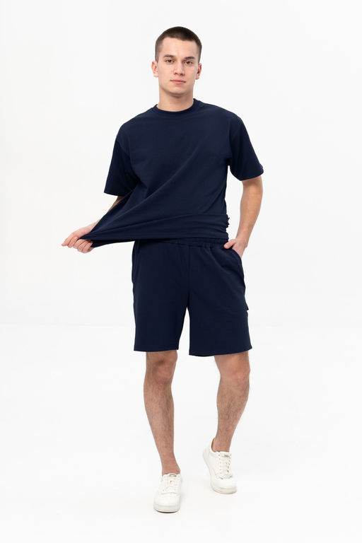 Комплект мужской 422M3-WB темно-синий - Solo mio фото 4