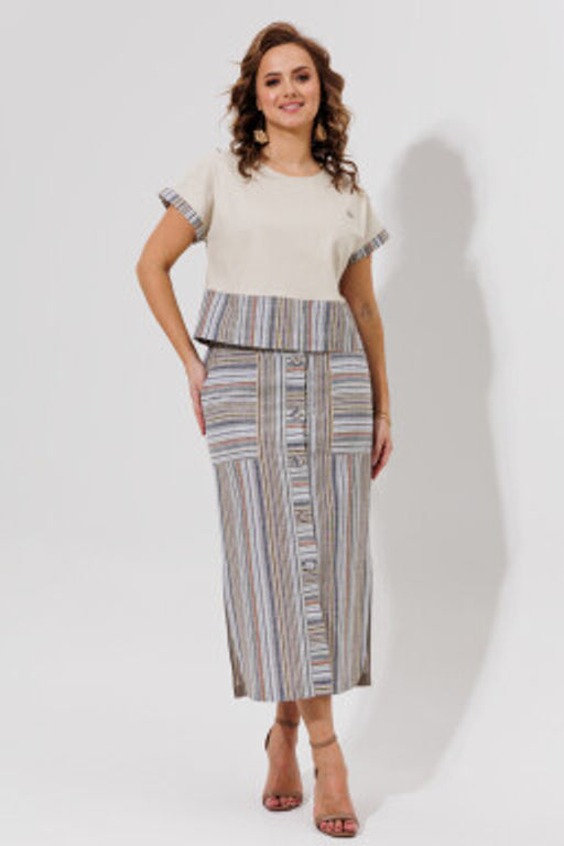 Костюм Galean Style 693.2 голубой