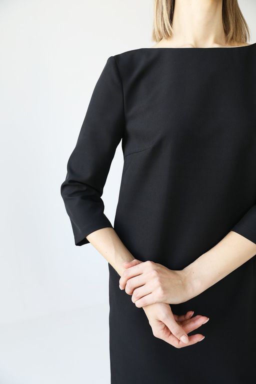 Платье с V-вырезом на спинке - Looklikecat фото 4