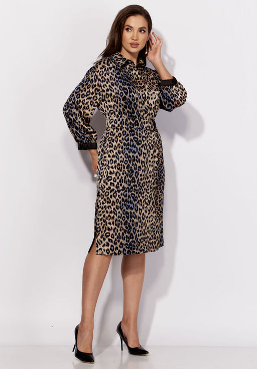 Платье ТАиЕР 1302 леопард - Ninele фото 2