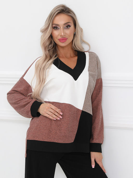 Джемпер М5-5187/2 - Wisell фото 10