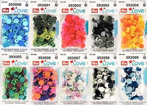 KНОПКИ COLOR SNAPS PRYMLOVE 12ММ 30ШТ PRYM