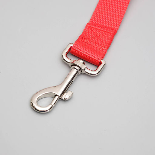 Поводок 7 м х 2,5 см, красный - Пижон фото 2